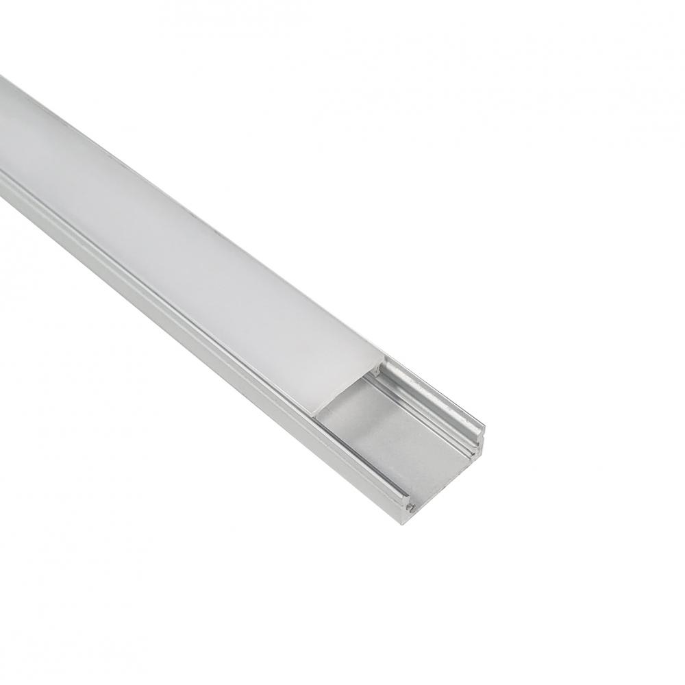 4' Shallow Channel for NUTP14, Aluminum Finish