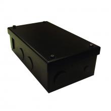 Nora NETB-2 - Metal Enclosure Box for 150W Electronic Transformer, Black Finish