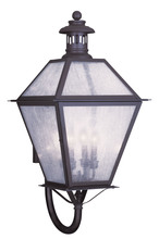 Livex Lighting 2050-07 - 4 Light Bronze Outdoor Wall Lantern
