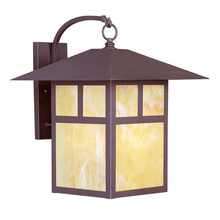 Livex Lighting 2143-07 - 1 Light Bronze Outdoor Wall Lantern