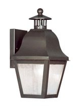 Livex Lighting 2550-07 - 1 Light Bronze Outdoor Wall Lantern