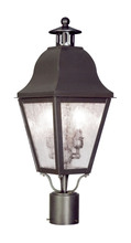 Livex Lighting 2552-07 - 2 Light Bronze Outdoor Post Lantern