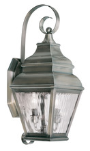 Livex Lighting 2602-29 - 2 Light VPW Outdoor Wall Lantern