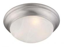 Livex Lighting 7304-91 - 3 Light Brushed Nickel Ceiling Mount