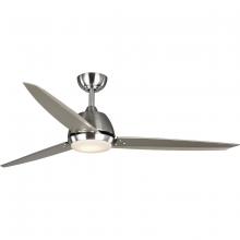 Progress P2592-0930K - Oriole Collection 60" Three-Blade Ceiling Fan with LED Light
