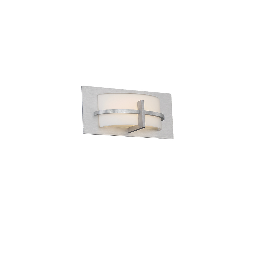 Compass LED Wall Sconce 3000K in Brushed Aluminum