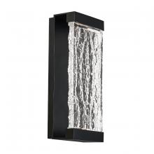 WAC US WS-W39114-BK - FUSION Outdoor Wall Sconce Light