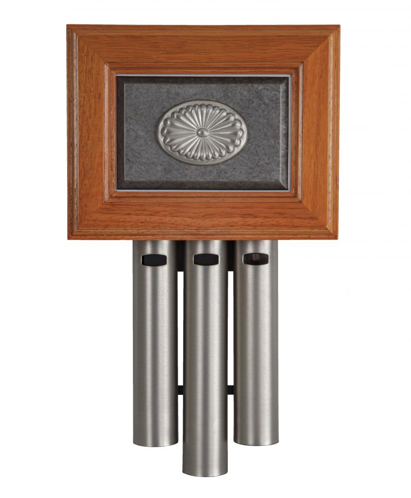 Westminster Decorative 3 Tube Short Chime in Pewter