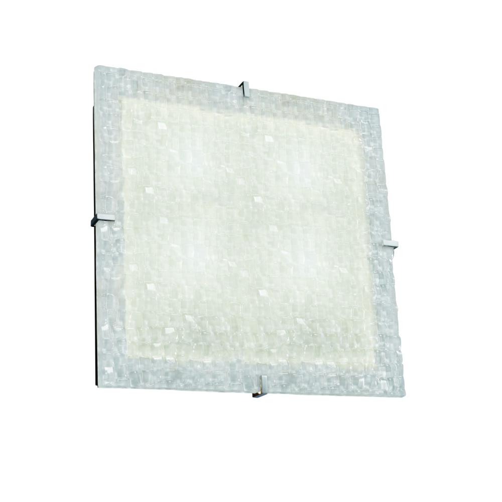 24" Square Clips Wall Sconce (ADA)
