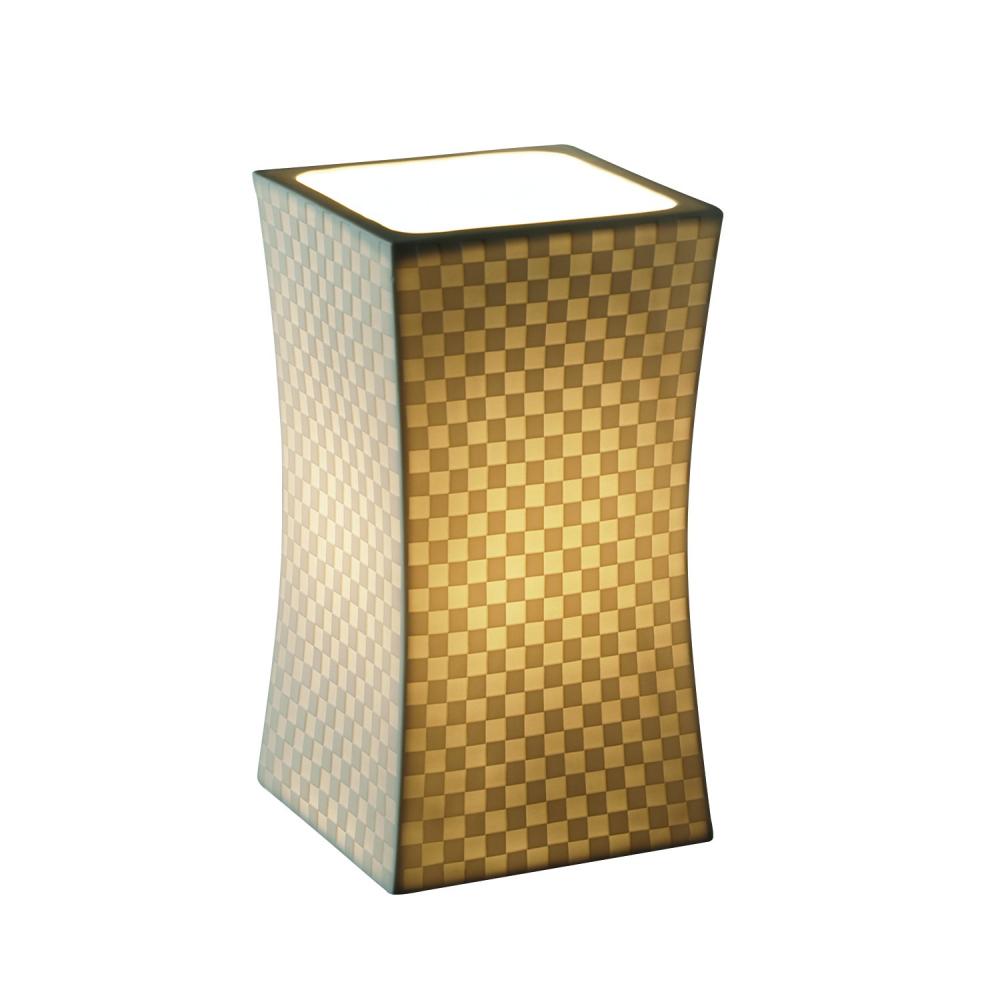 Hourglass Square Accent Lamp