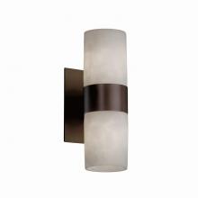 Justice Design Group CLD-8762-10-DBRZ - Dakota 2-Up/Down Light Wall Sconce
