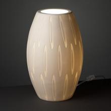Justice Design Group POR-8872-SAWT - Tall Egg Accent Lamp