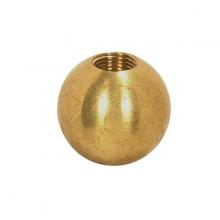 Satco Products Inc. 90/1630 - Brass Ball; 1-1/2" Diameter; 1/8 IP Tap; Unfinished