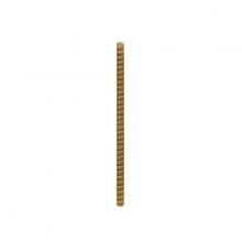 Satco Products Inc. 90/2234 - 1/8 IP Solid Brass Nipple; Unfinished; 36" Length; 3/8" Wide