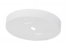 Satco Products Inc. S9657 - Battery Backup Module Housing Only For Flush Mount LED Fixture; 9" Round; White Finish