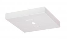 Satco Products Inc. S9659 - Battery Backup Module Housing Only For Flush Mount LED Fixture; 9" Square; White Finish
