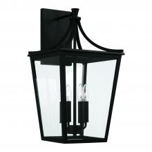 Capital 947941BK - 4-Light Outdoor Wall-Lantern
