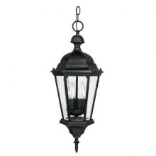 Capital 9724BK - 3 Light Outdoor Hanging Lantern