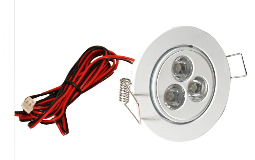 LED Mini Swivel Puck Light, 3.75 Watts, 350mA Constant Current, White