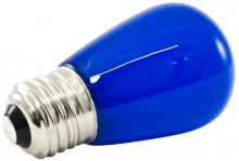 American Lighting PS14F-E26-BL - PREM LED S14 LAMP,FROSTED GLASS,1.4W,120V,E26, BLUE