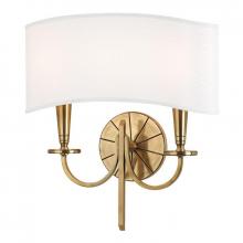 Hudson Valley 8022-AGB - 2 LIGHT WALL SCONCE