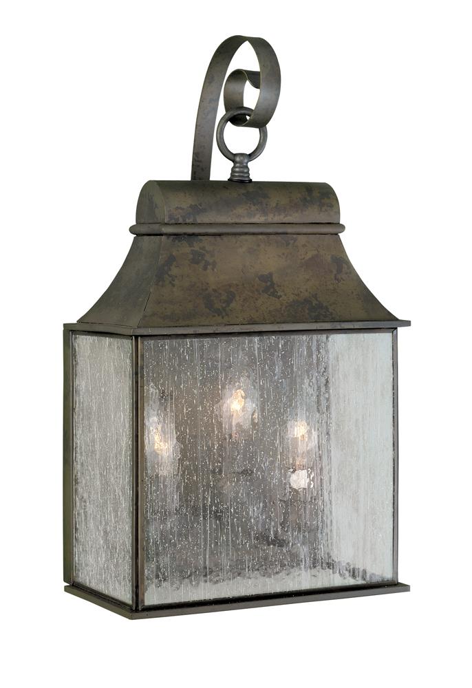 Revere Collection 3-Light Flemish Outdoor Wall-Mount Lantern