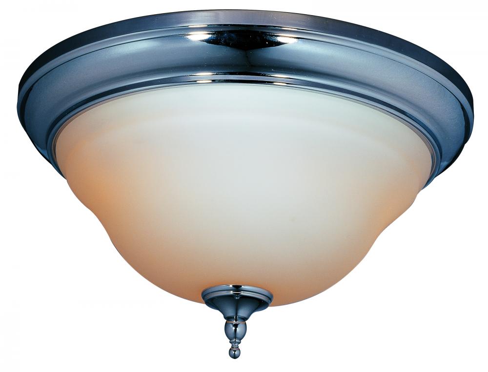Montpelier Bath Collection 2-Light Chrome Ceiling Flushmount