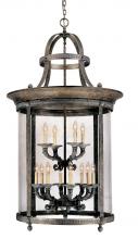 World Imports WI161263 - Chatham Collection 12-Light French Bronze Outdoor Hanging Mount Country Influence Foyer Lantern