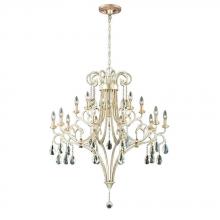 World Imports WI23079YOW - Caruso Collection 15-Light Silver Chandelier