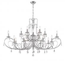 World Imports WI974608 - Kothari Collection 18-Light Chrome Chandelier