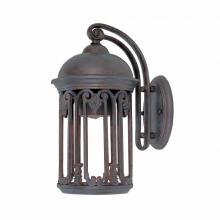 World Imports WI971219 - Dark Sky 7 in. Old Bronze Outdoor Wall Sconce