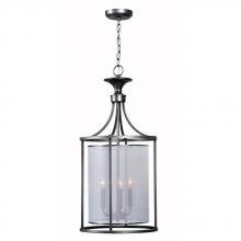 World Imports WI435337 - Aria Collection 3-Light Brushed Nickel Indoor Pendant