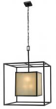 World Imports WI411355 - Hilden Collection 8-Light Aged Bronze Hanging Pendant
