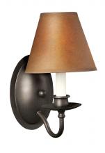 World Imports WI843742 - Uptown Collection 1-Light Rust Wall Sconce