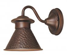 World Imports WI9002S86 - Dark Sky Essen 1-Light Outdoor Antique Copper Short-Arm Wall Lamp
