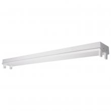 Nuvo 65/912 - 4 Foot; Dual T8 Lamp Ready Fixture Channel; Empty Body Fixture; Complete Lamp Wiring Guide Available